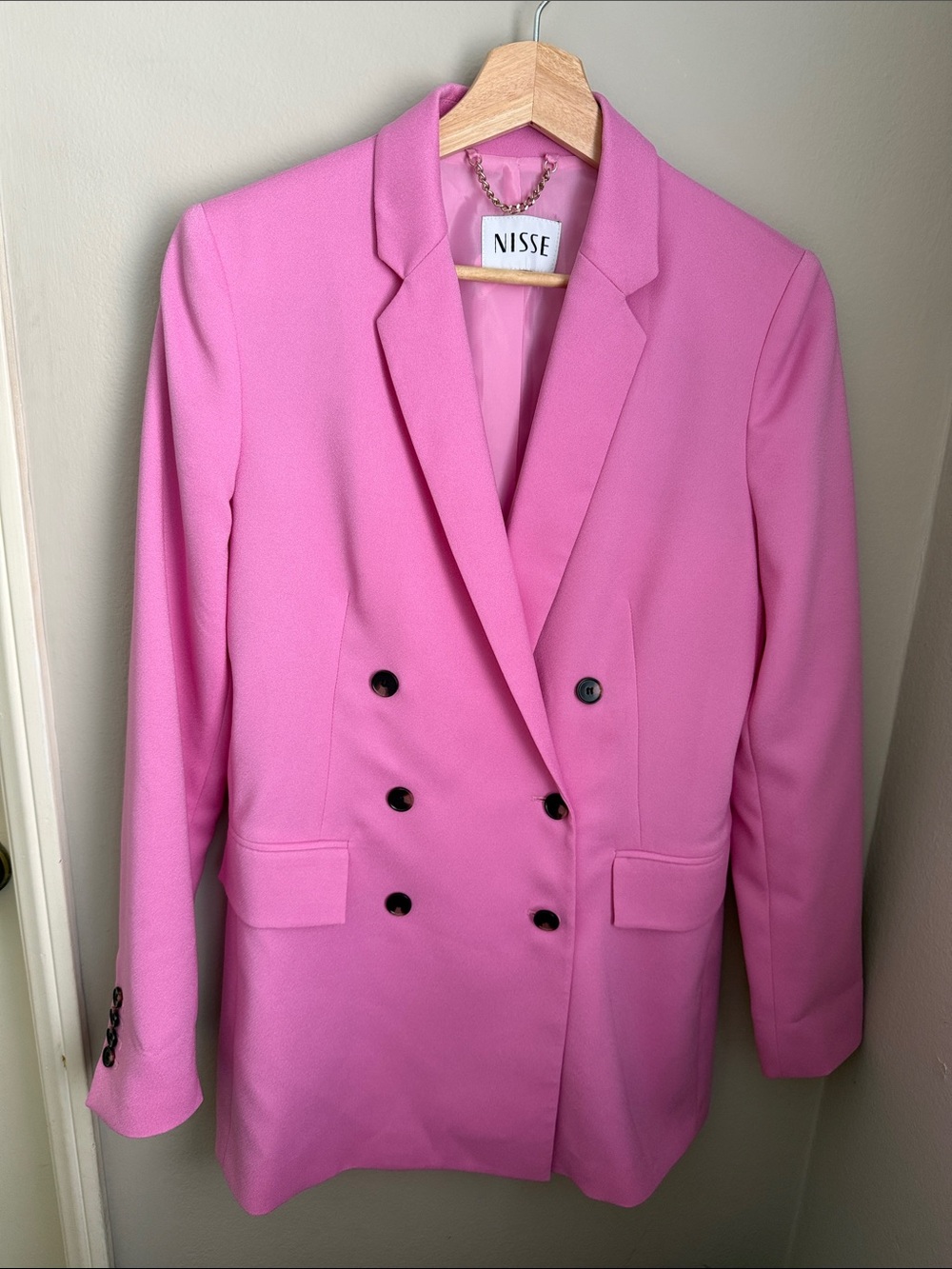 WOMEN’S NISSE PINK BLAZER SIZE 6